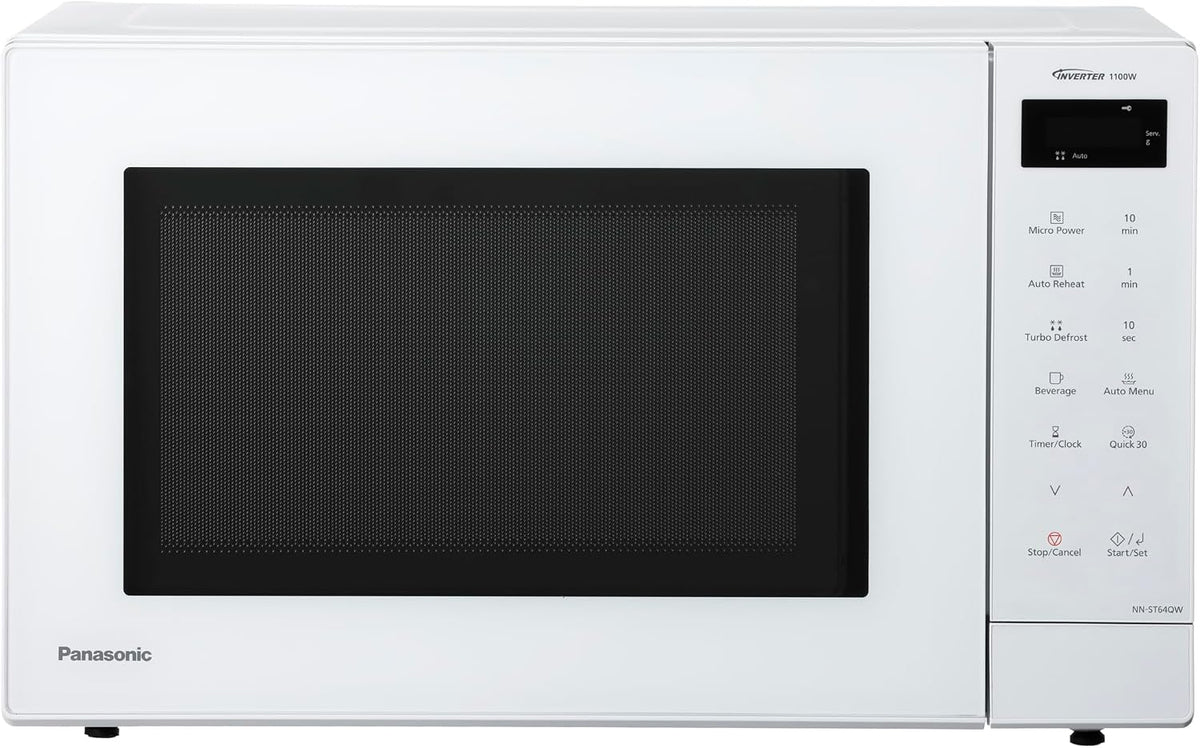 Panasonic NN-ST64QWQPQ 32L 1100W Inverter Microwave Oven - Excellent Condition