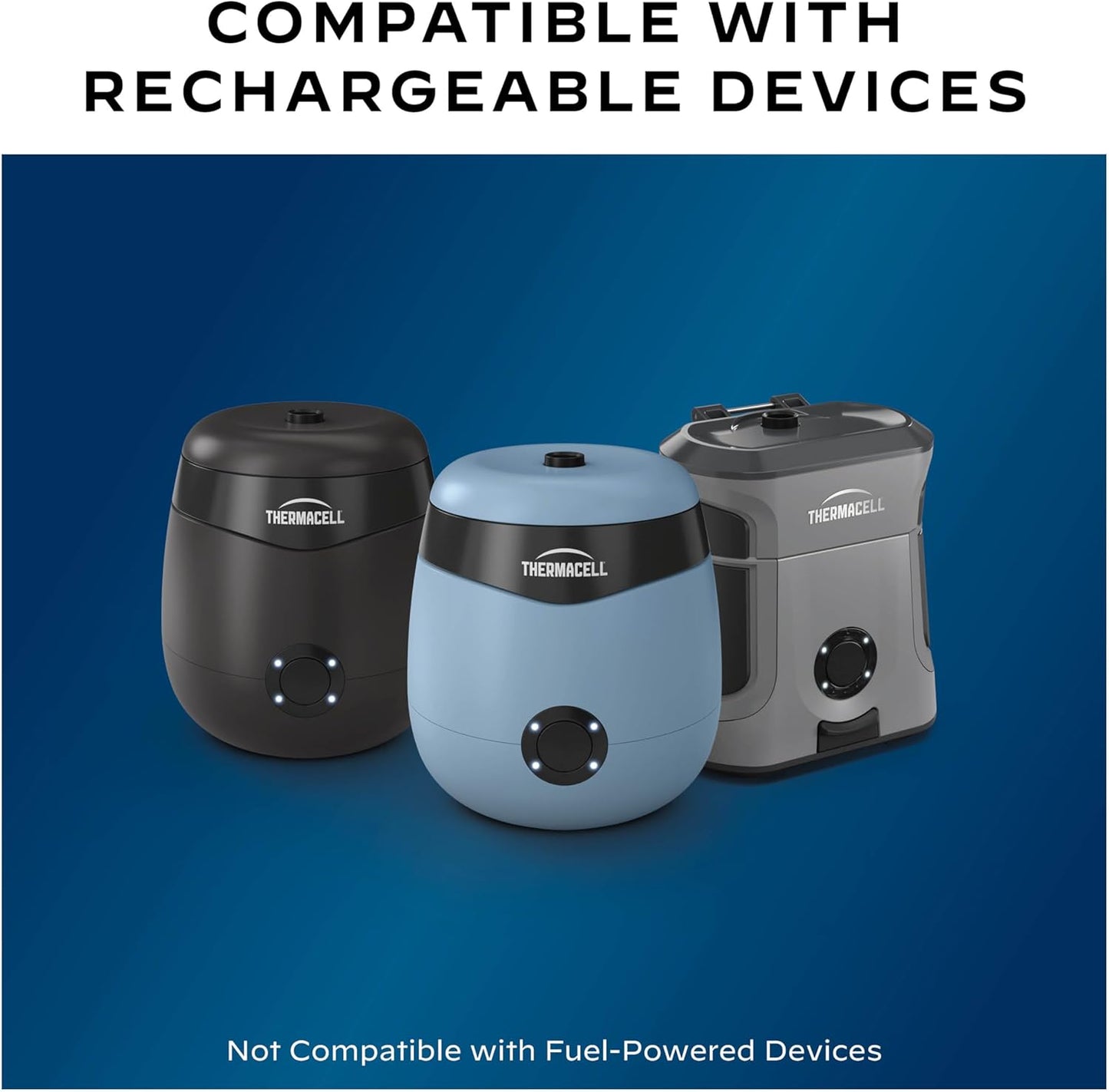Thermacell E-Series Rechargeable Mosquito Repeller, Blue - New Condition