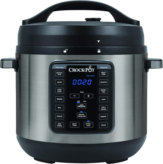 Crock-Pot Express Crock XL 7.6L Multi Cooker & Pressure Cooker - Stainless Steel - Excellent Condition