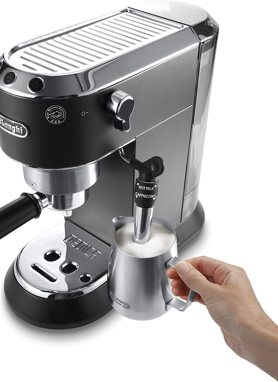 De'Longhi Dedica EC685BK Pump Espresso Coffee Machine Black - New Condition