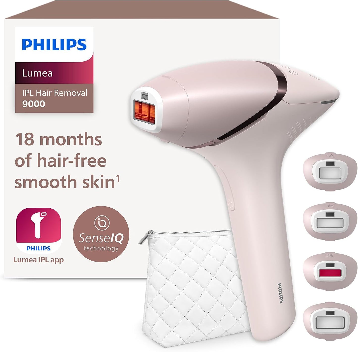 Philips Lumea IPL Cordless Hair Removal Device BRI957/00 (Only Body Attachment included) - Good Condition