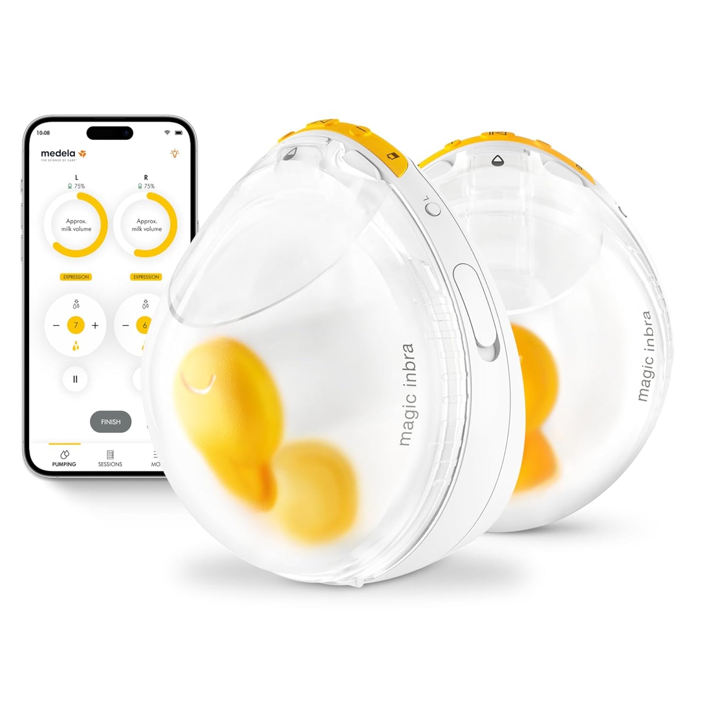 Medela Magic InBra Hands-Free Wearable Double Breast Pump - New Condition
