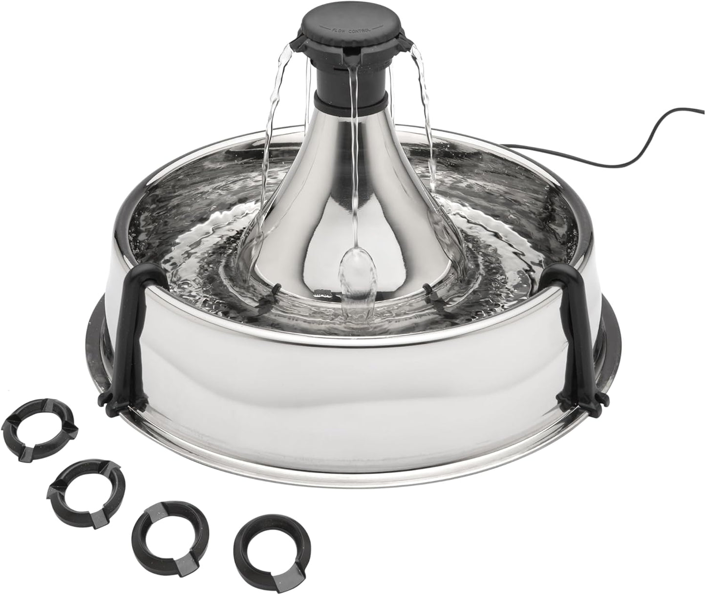 PetSafe Drinkwell 360 Stainless Steel Pet Water Fountain for Dogs & Cats - New Condition