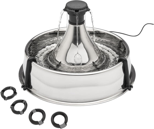 PetSafe Drinkwell 360 Stainless Steel Pet Water Fountain for Dogs & Cats - New Condition