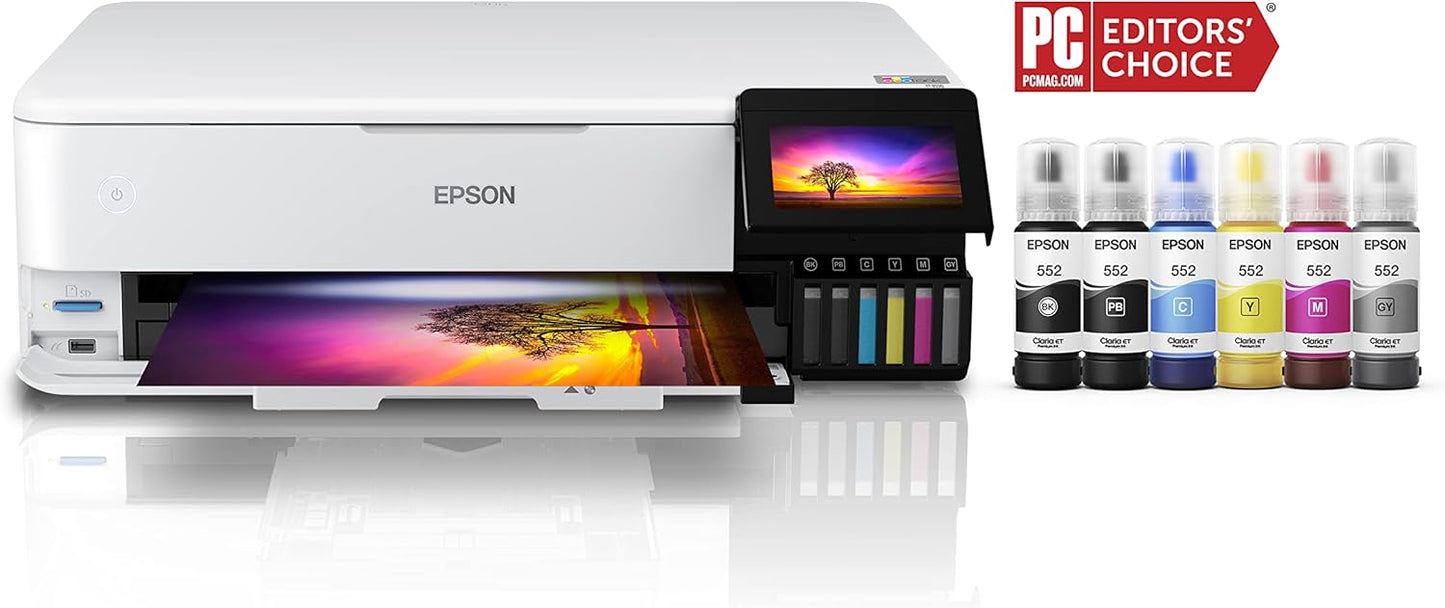 Epson EcoTank Photo ET-8500 Multifunction Photo Printer - New Condition