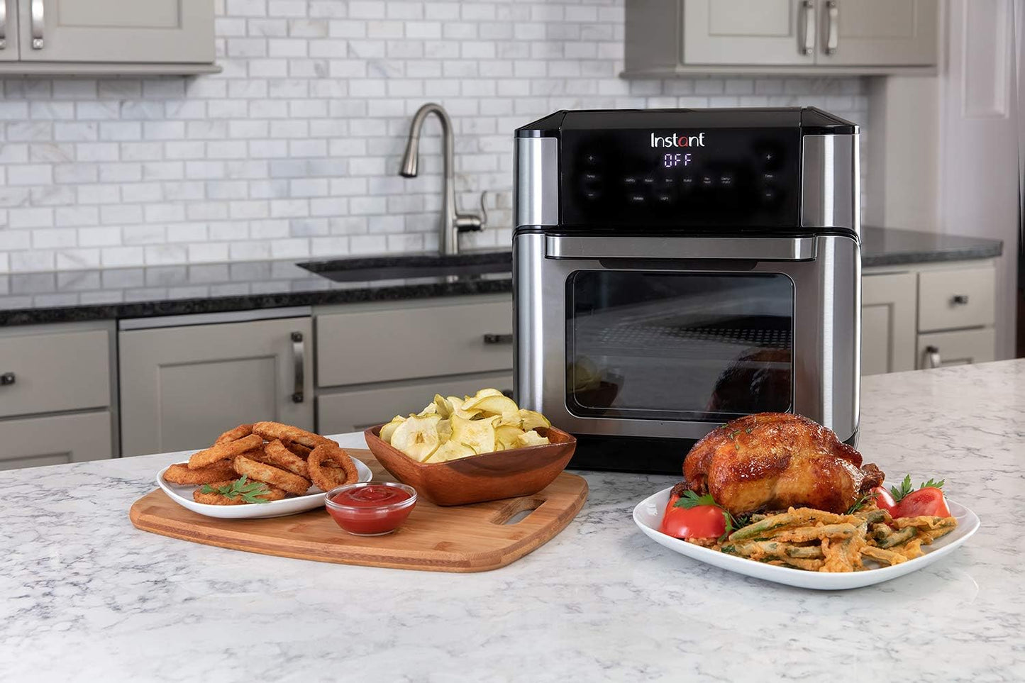 Instant Pot Vortex Plus 10L Air Fryer Oven – Stainless Steel - New Condition