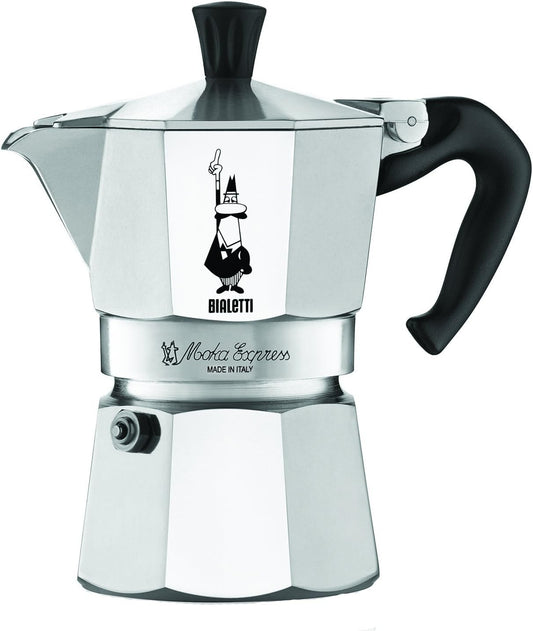 Bialetti Moka Express 2-Cup Stovetop Espresso Maker – 83ml - Excellent Condition