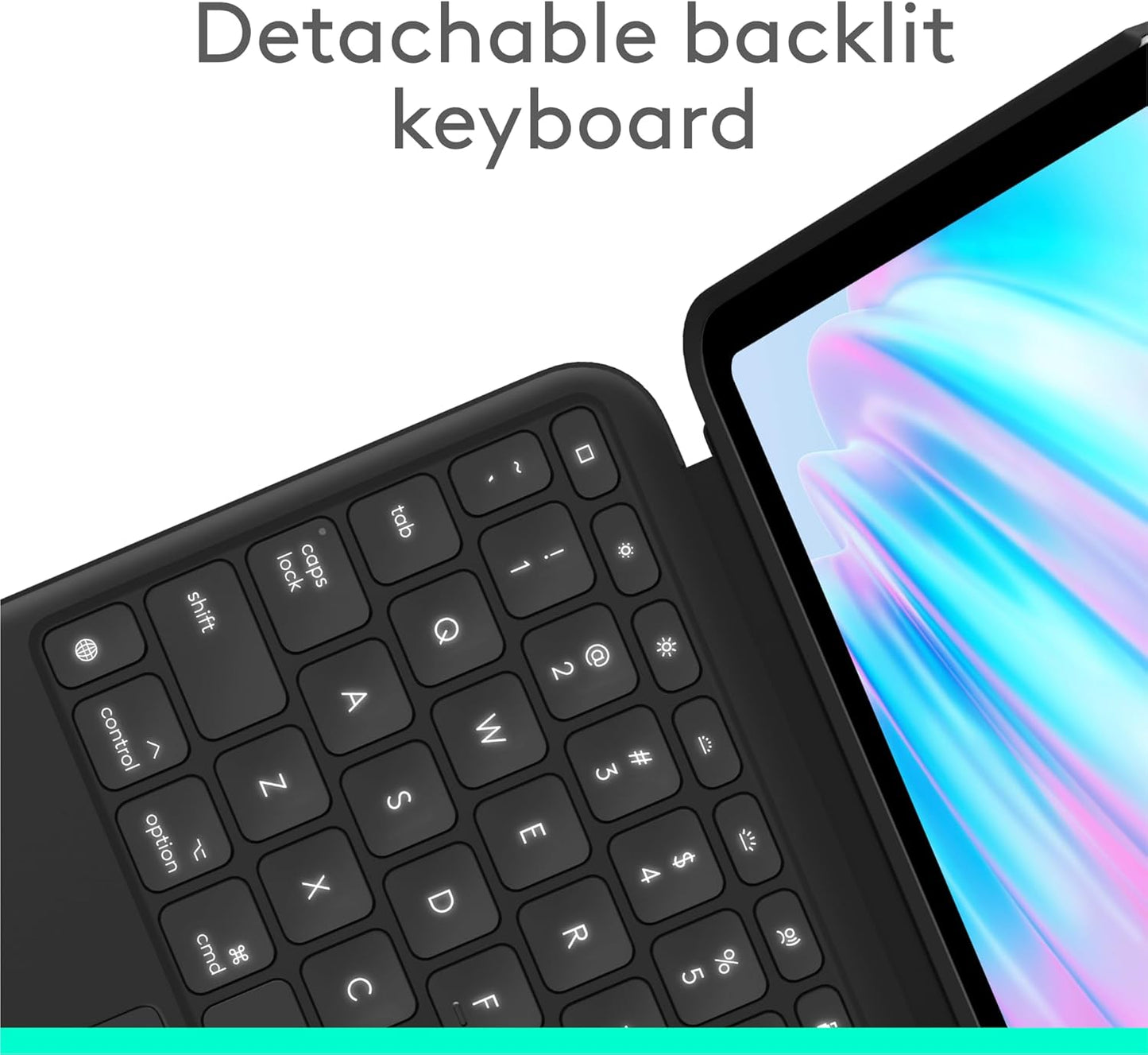 Logitech Combo Touch Keyboard Case for iPad Air 11-inch (M2, M3 & 5th Gen) - New Condition