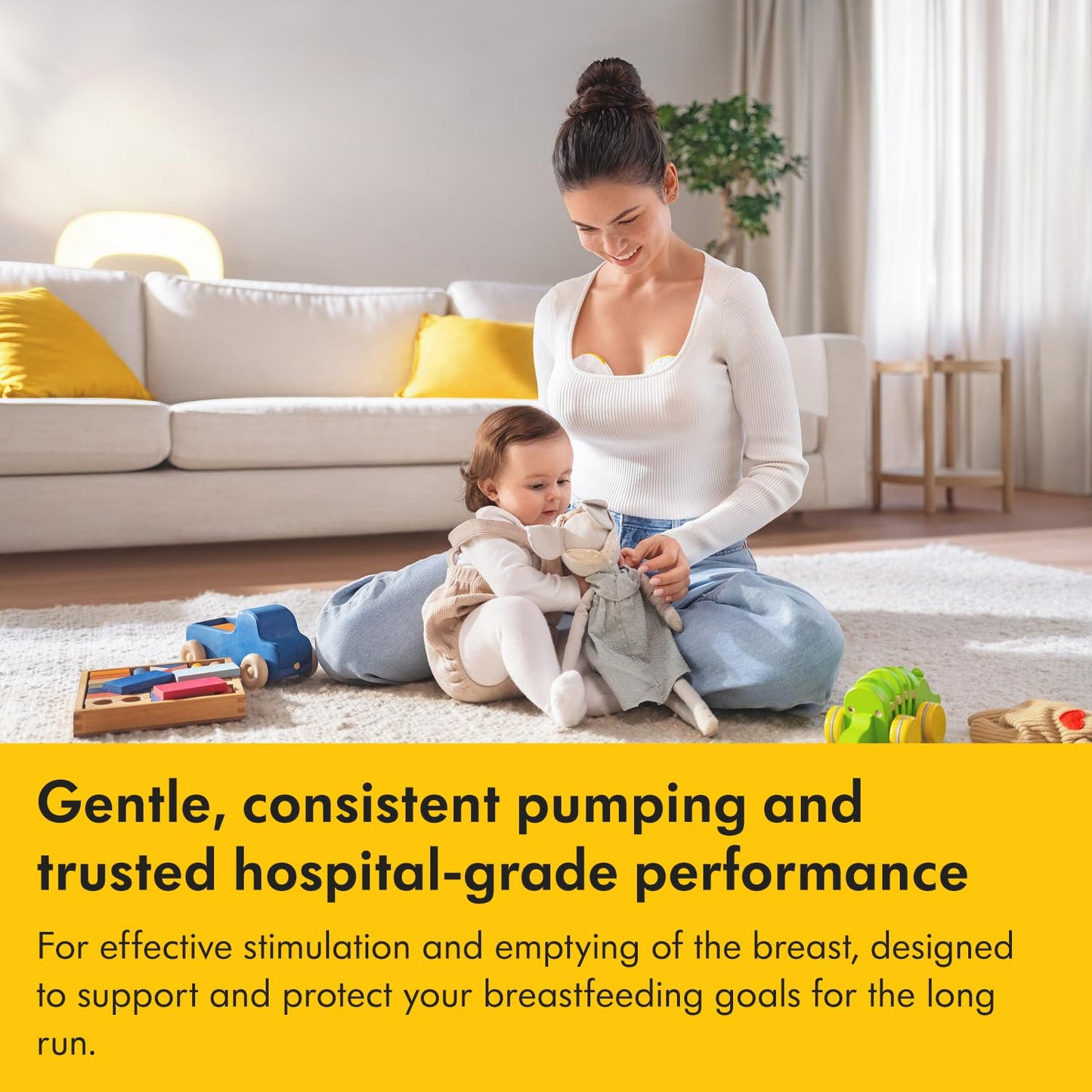 Medela Magic InBra Hands-Free Wearable Double Breast Pump - New Condition