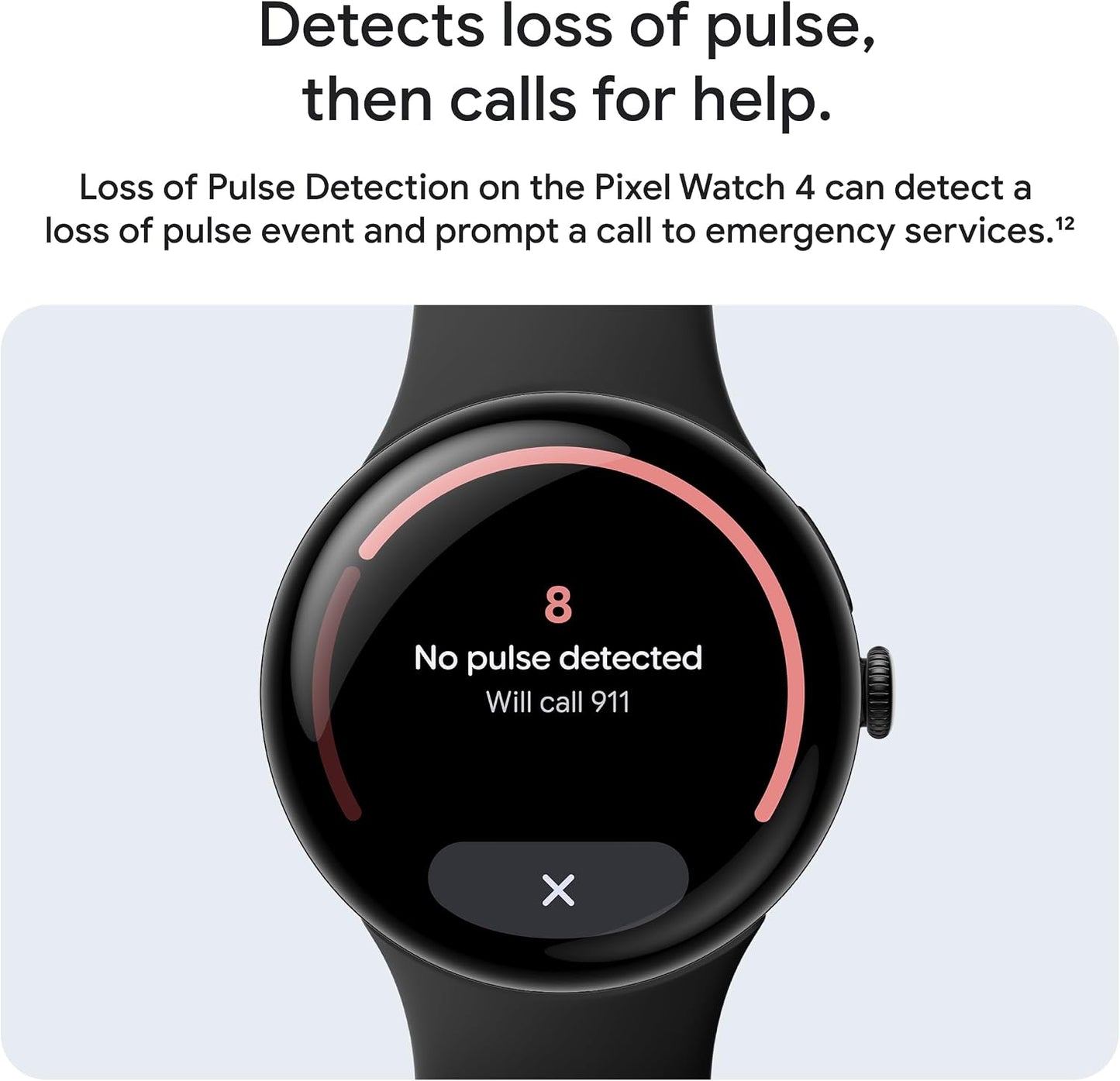 Google Pixel Watch 4 45mm WiFi Black/Obsidian - Excellent Condition