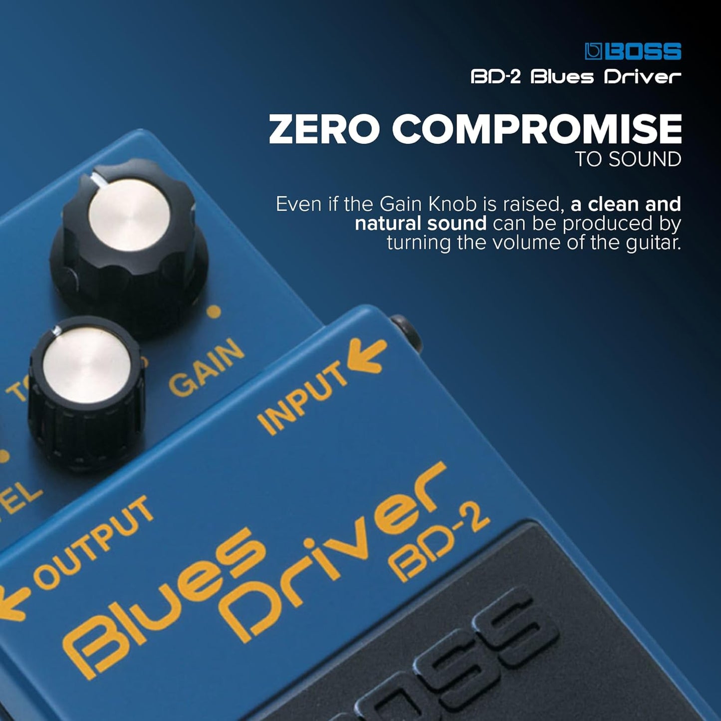 Boss BD-2 Blues Driver Compact Pedal - New Condition