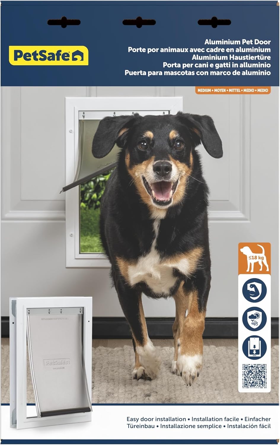 PetSafe Staywell Aluminium Pet Door for Cats & Dogs - Medium - New Condition