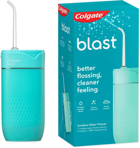Colgate Blast Cordless Water Flosser Rechargeable 3 Modes - Good Condition