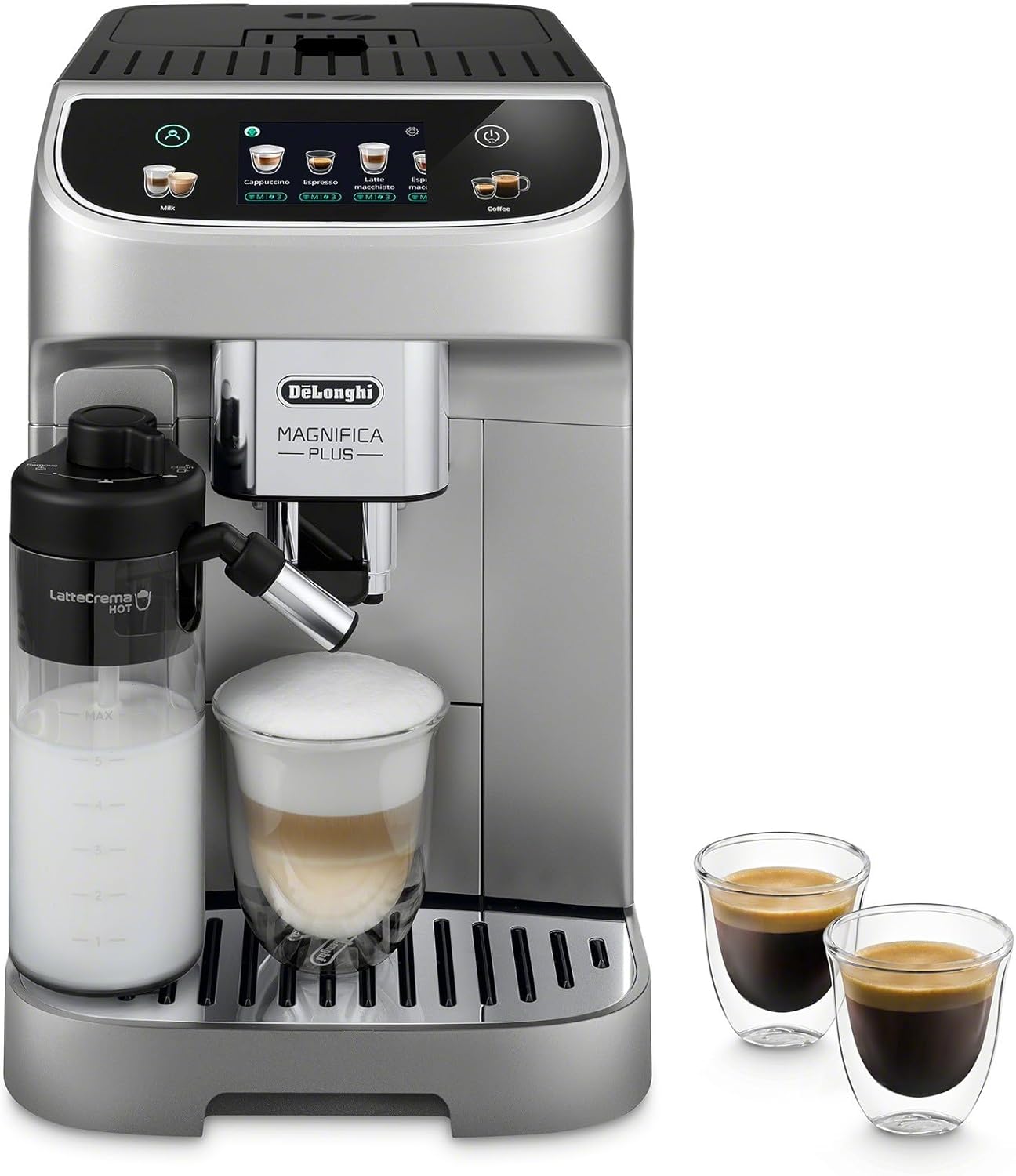 De'Longhi Magnifica Plus ECAM320.70.SB Automatic Coffee Machine with LatteCrema - Excellent Condition