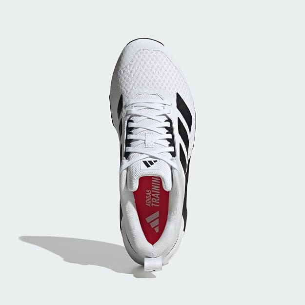 Adidas Dropset Control Men’s Training Shoes – White/Black/Red, US 11 - New Condition