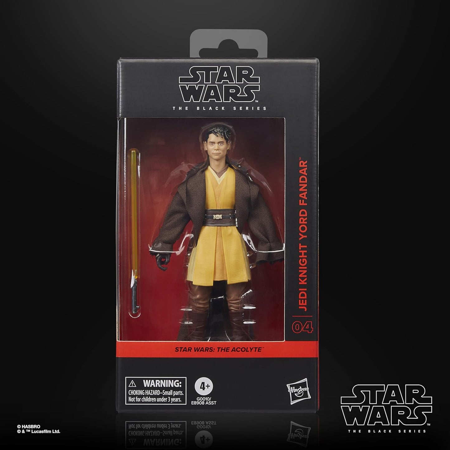 STAR WARS The Black Series Jedi Knight Yord Fandar, The Acolyte 6-inch Collectible Action Figure - New Condition