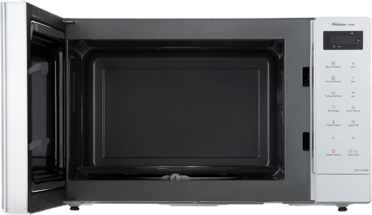 Panasonic NN-ST64QWQPQ 32L 1100W Inverter Microwave Oven - Excellent Condition