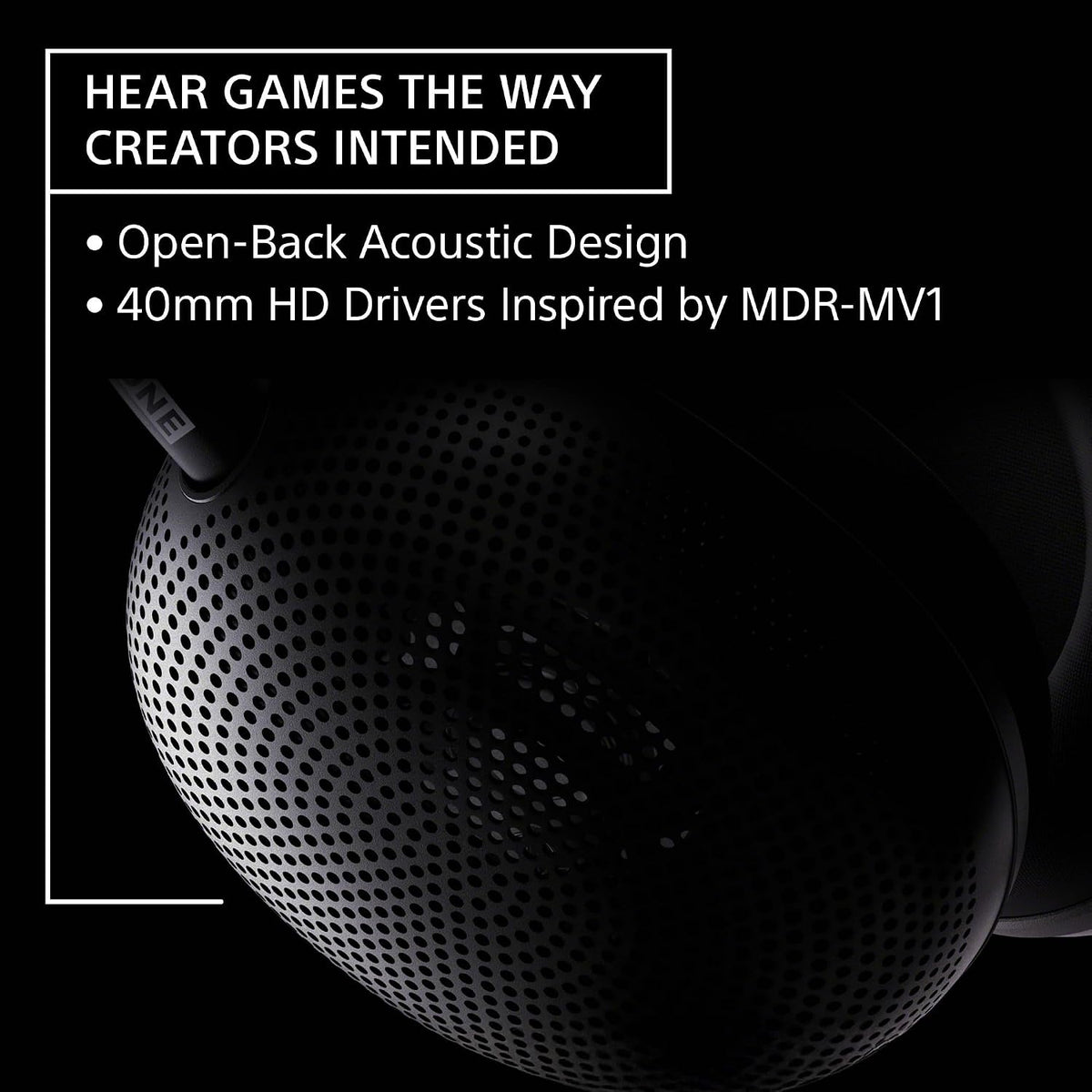 INZONE H6 Air Open-Back Wired Gaming Headset for PC & PS5 - New Condition