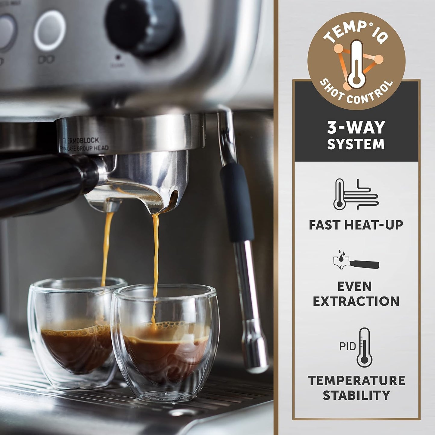 Sunbeam Barista Max Espresso Coffee Machine with Grinder & Milk Frother - Good Condition