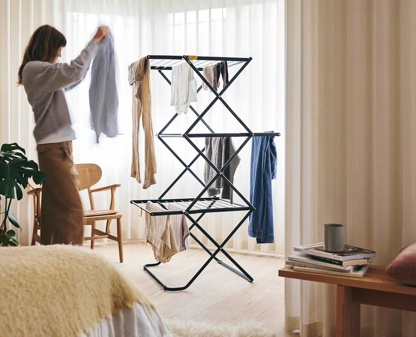 Joseph Joseph AirFrame 3-Tier Clothes Airer Drying Rack 16m - New Condition