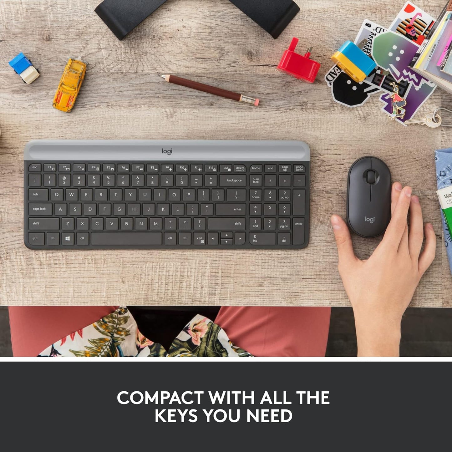 Logitech MK470 Slim Wireless Keyboard and Mouse Combo - New Condition