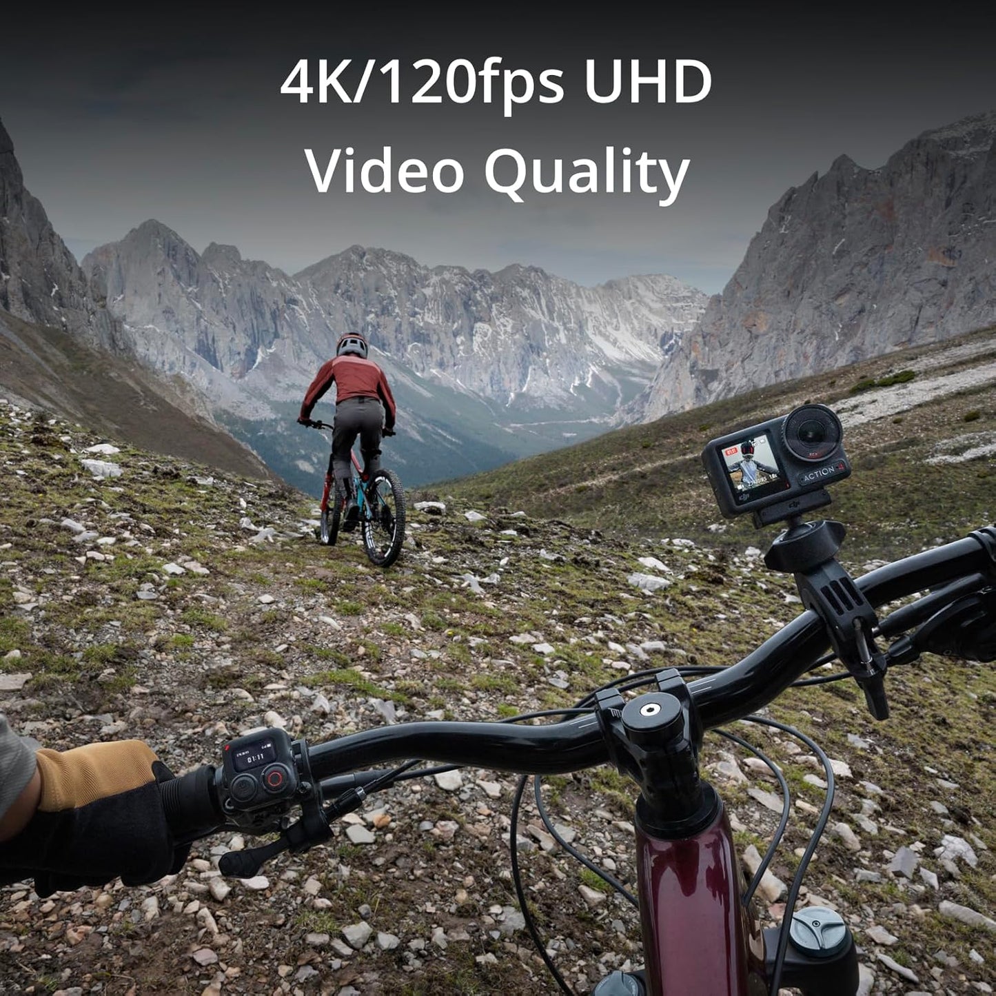 DJI Osmo Action 4 Standard Combo 4K Action Camera - New Condition