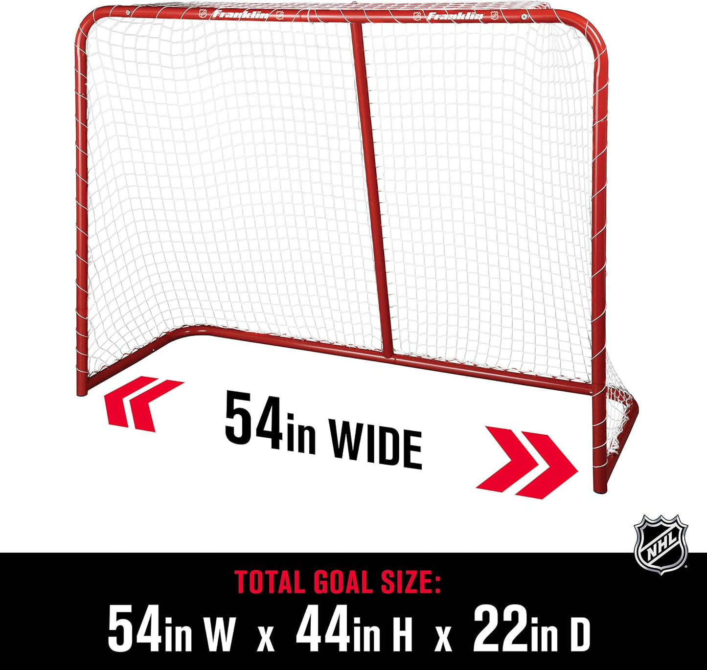 Franklin Sports NHL Steel Street Hockey Goal 54 Inch - New Condition