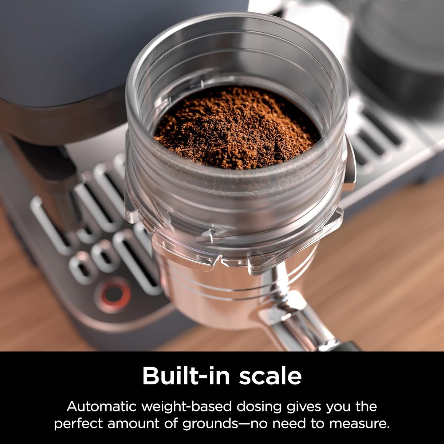 Ninja Luxe Café Premier Espresso Machine, 19 settings, Dual Froth System & assisted tamper, 3 machines in 1, Espresso, filter coffee & built-in grinder & scale - New Condition