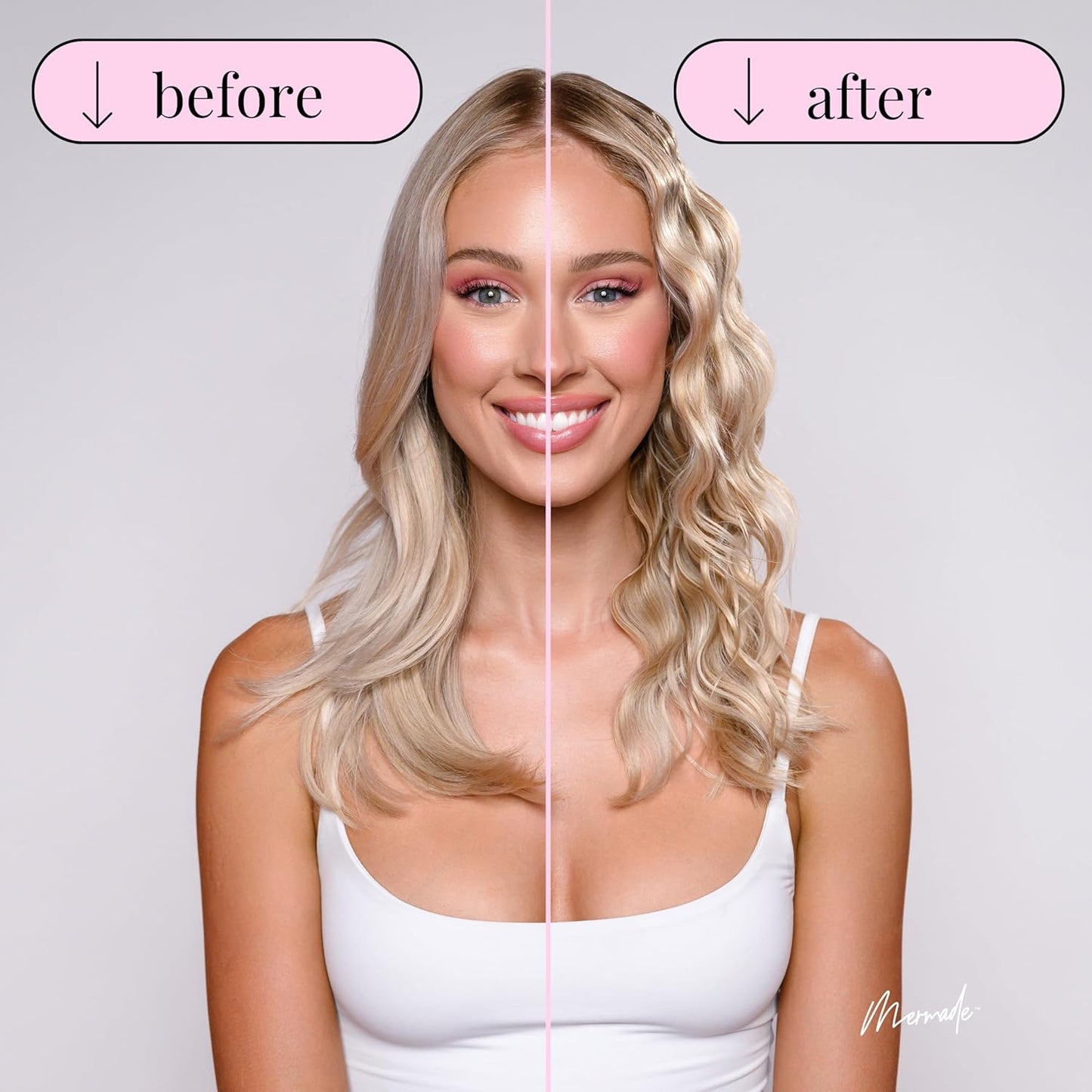 Mermade Hair PRO Waver 32mm Pink - New Condition