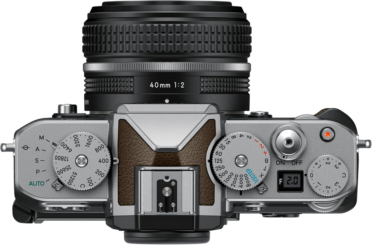 Nikon Zf Silver Mirrorless Camera – 24.5MP Full-Frame, Sepia Brown - New Condition