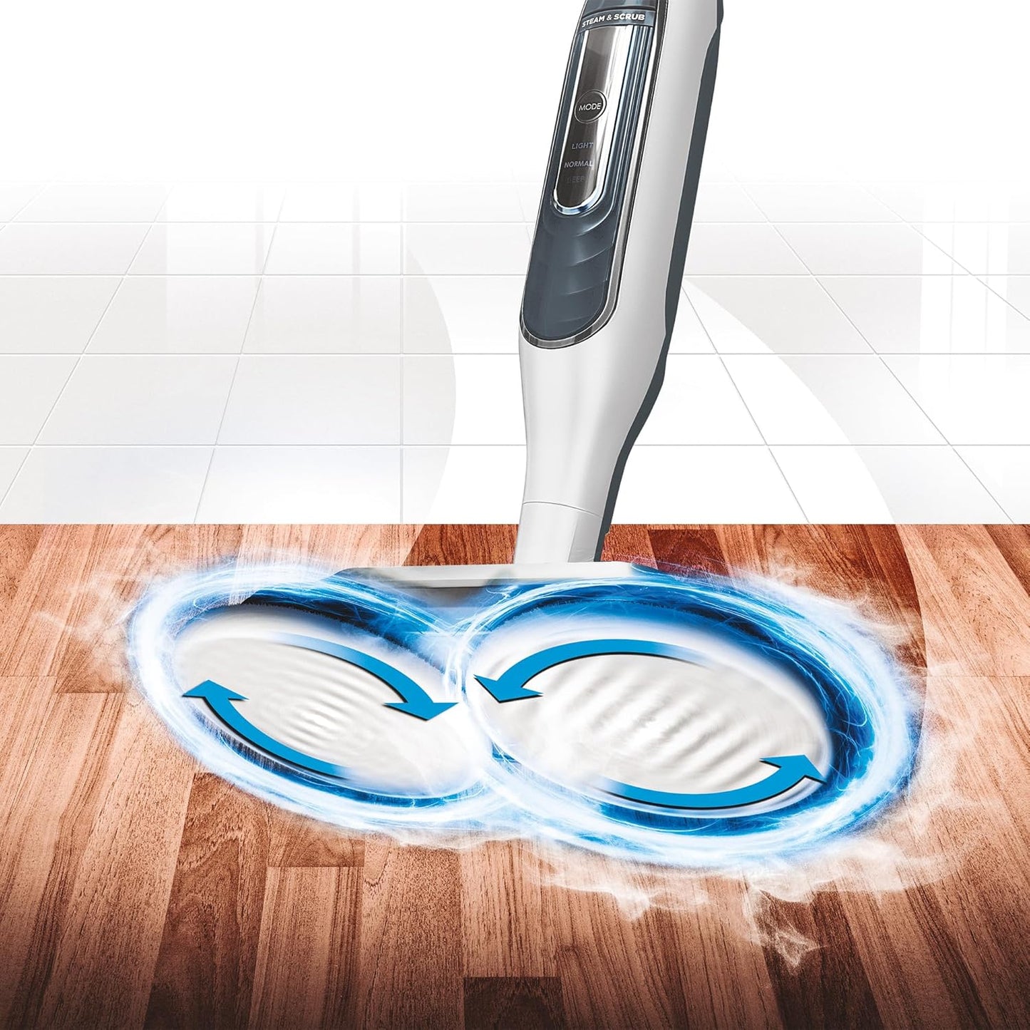 Shark Steam & Scrub Automatic Steam Mop, Hard Floor Cleaner & Steamer - Excellent Condition