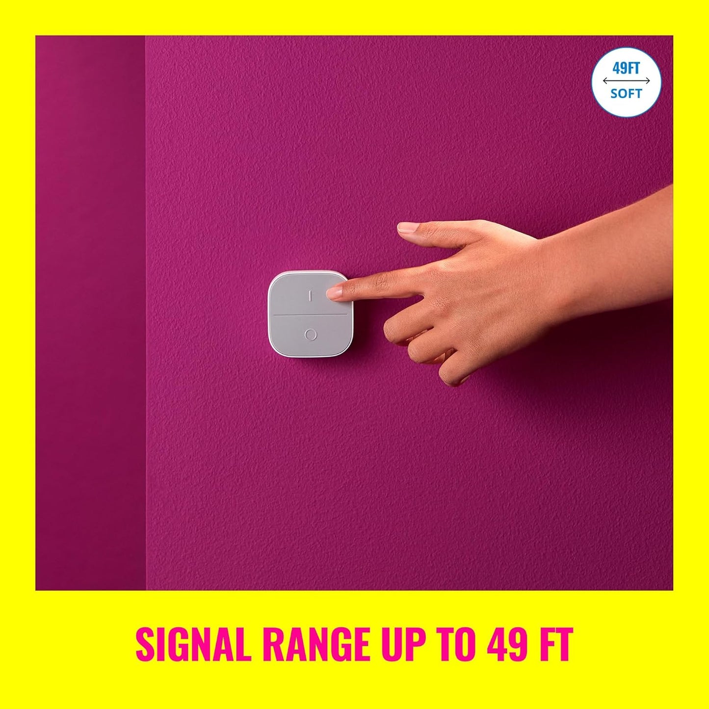 WiZ Connected Portable Smart Button - New Condition