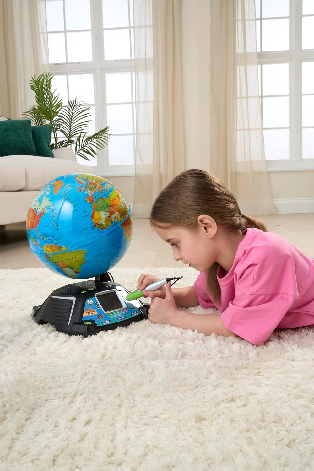 LeapFrog Magic Adventures Globe - Interactive Educational Children's Globe with LCD Screen - New Condition