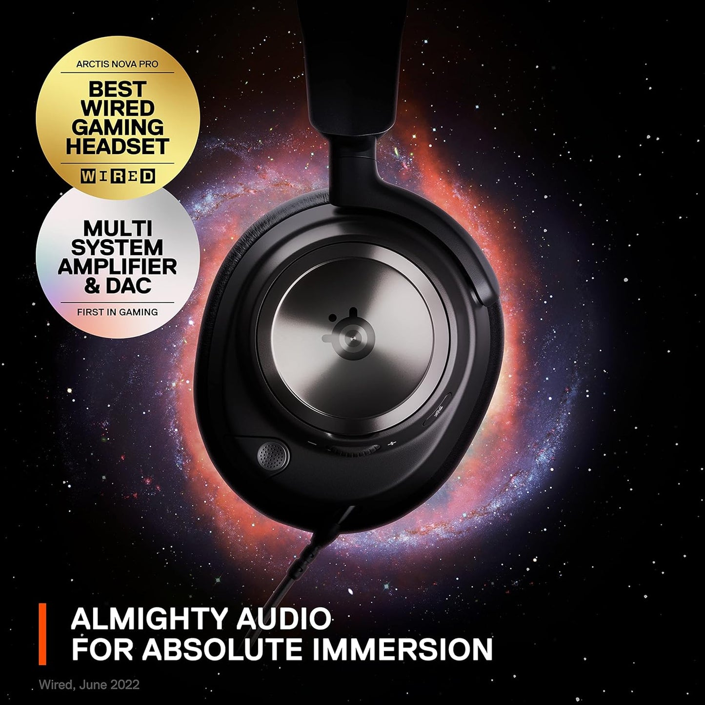 SteelSeries Arctis Nova Pro Wired Multi-System Gaming Headset – Black - Excellent Condition