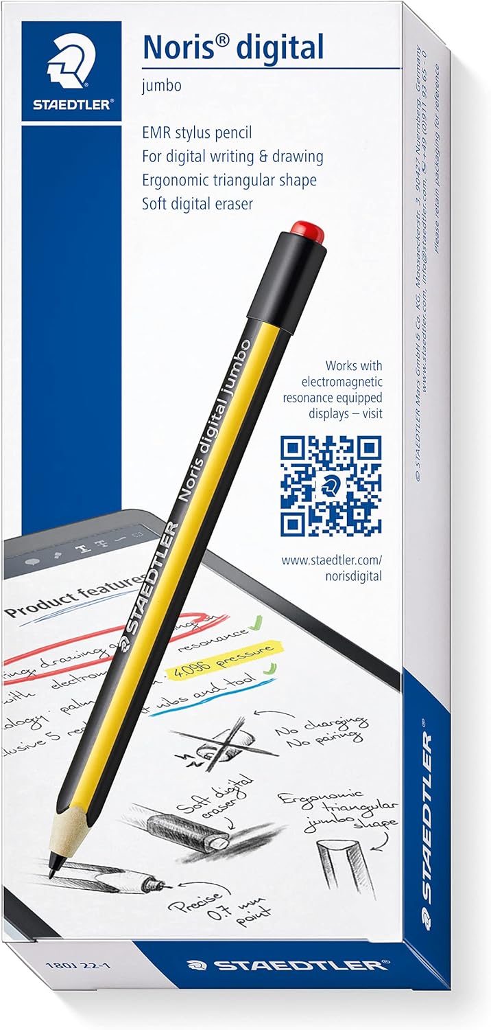 Staedtler Noris Jumbo Digital Stylus for EMR Devices - New Condition