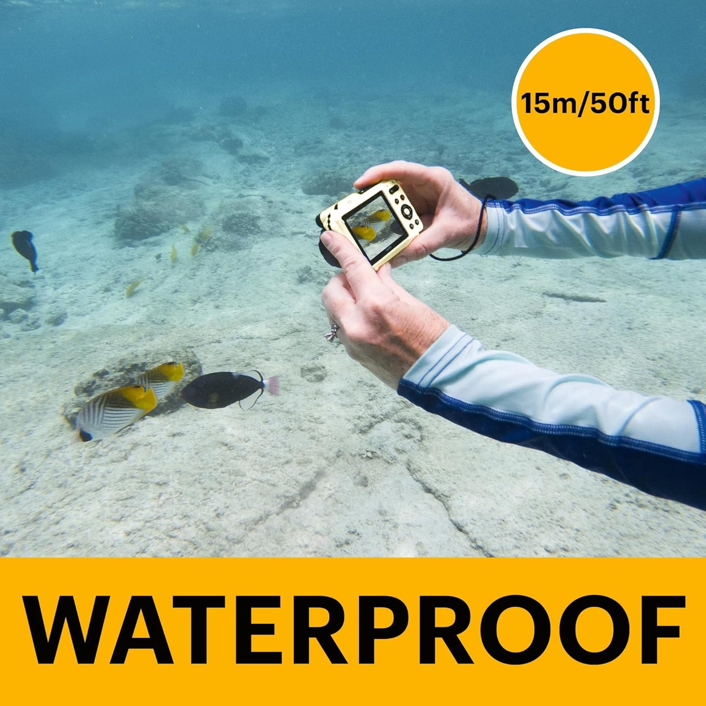 Kodak PIXPRO WPZ2 Waterproof Digital Camera – White with 16MP - New Condition