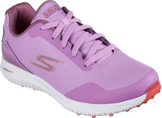 Skechers GOgolf Max 2 Women's Golf Sneakers – Lavender/Multi (US 6) - New Condition