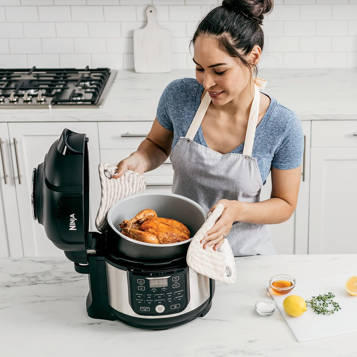 Ninja Foodi 11-in-1 Multi Cooker 6L – Pressure Cooker & Air Fryer - Excellent Condition