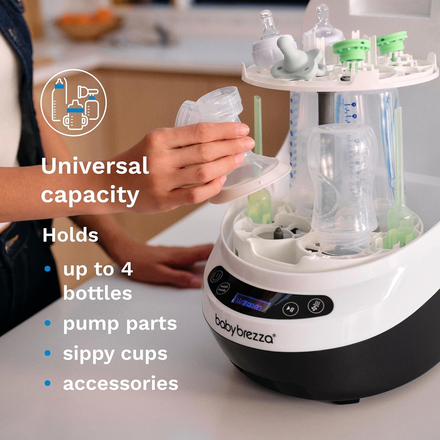 Baby Brezza Bottle Washer Pro Bottle Washer Sterilizer & Dryer - Excellent Condition