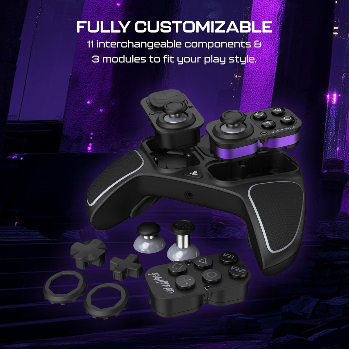 Victrix by Turtle Beach Pro BFG Reloaded Wireless Gaming Controller for PS5, PS4 & PC - New Condition