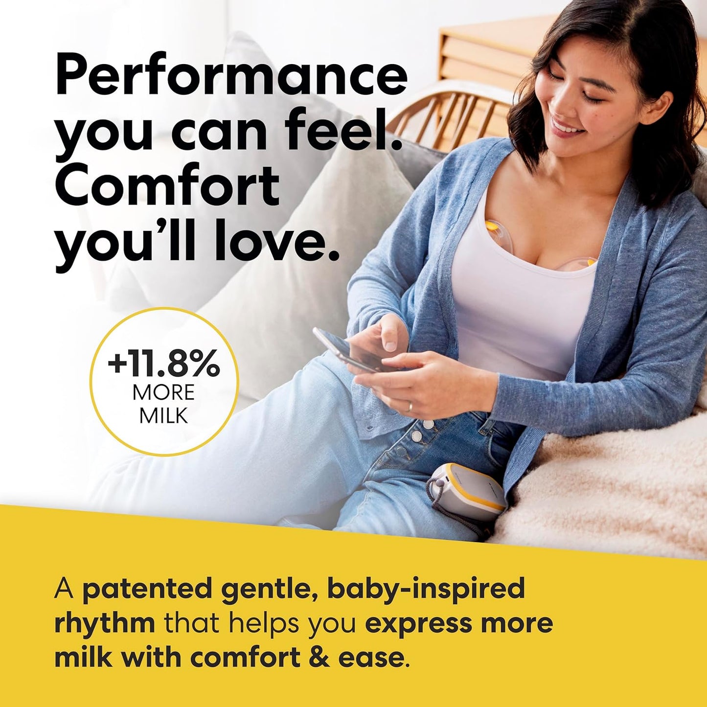 Medela Freestyle Hands-Free Double Electric Breast Pump with Wearable Cups - New Condition