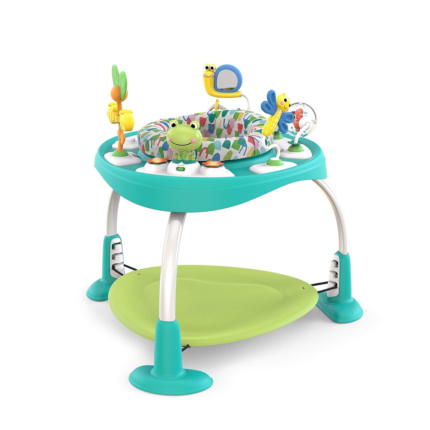 Bright Starts Bounce Bounce 2-in-1 Baby Activity Center Jumper & Table - New Condition
