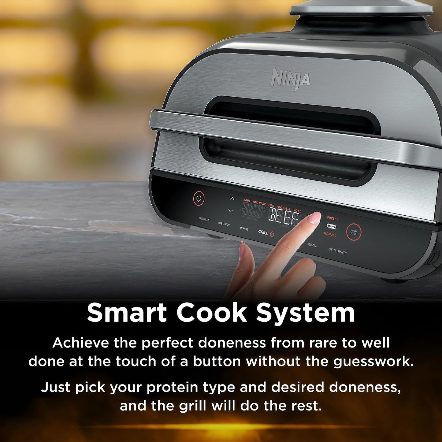 Ninja Foodi Smart XL Grill & Air Fryer 5.7L - AG551ANZ - Excellent Condition