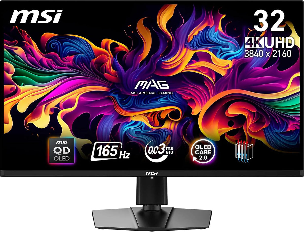 MSI MAG 321UP QD-OLED 31.5" 4K Gaming Monitor - Excellent Condition