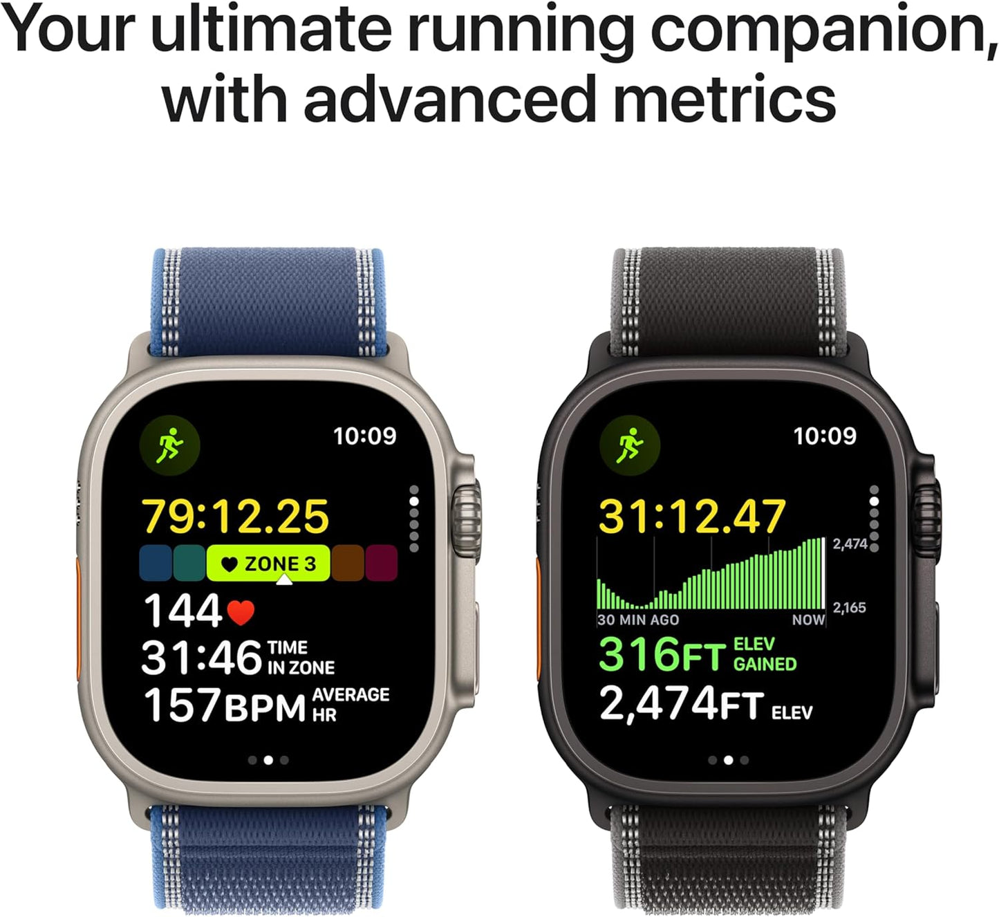 Apple Watch Ultra 3 GPS + Cellular 49mm Black Titanium Smartwatch – M/L - New Condition