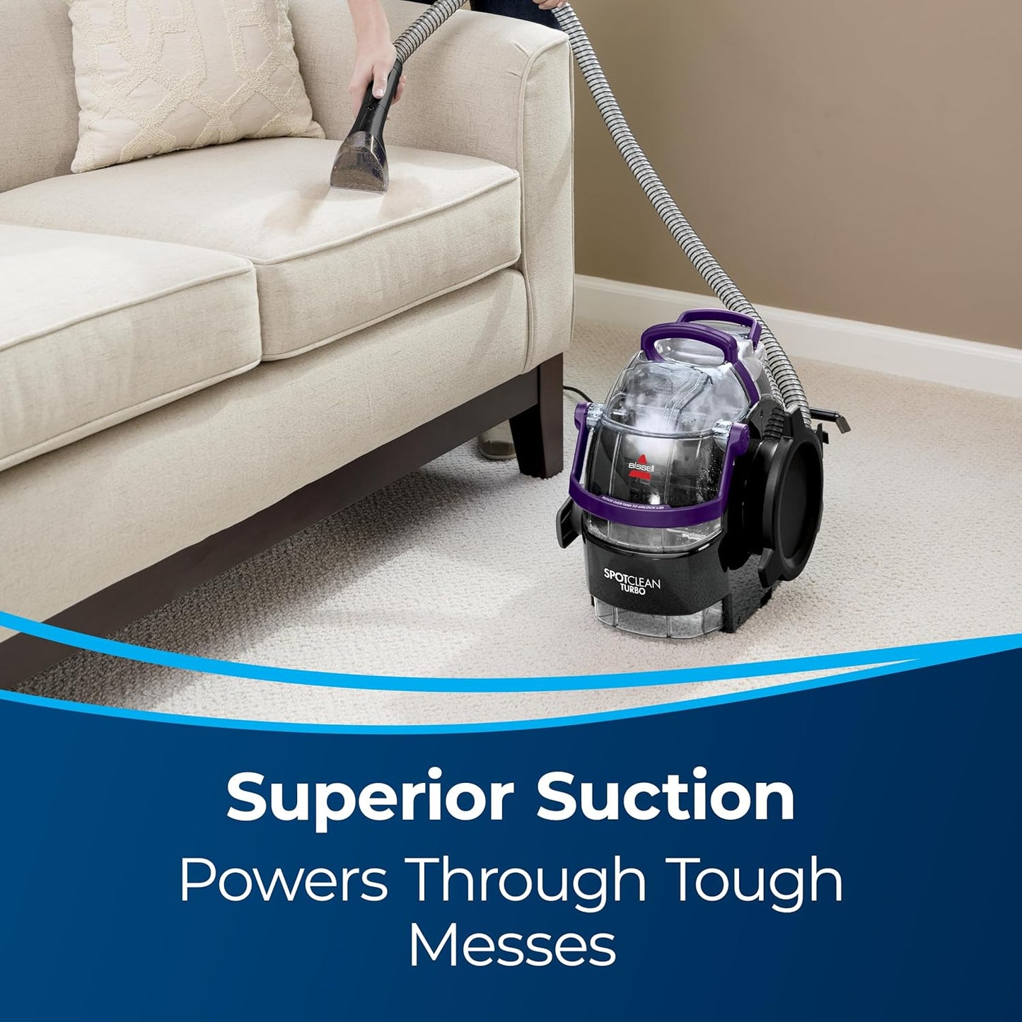 BISSELL SpotClean Turbo + Antibac 33862 - Good Condition