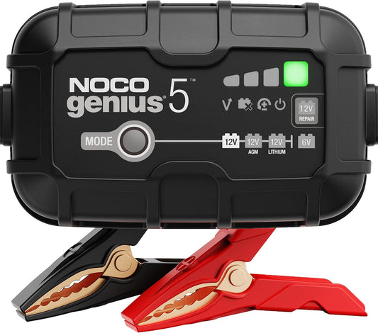 NOCO GENIUS5: 5A 6V/12V Smart Battery Charger - New Condition
