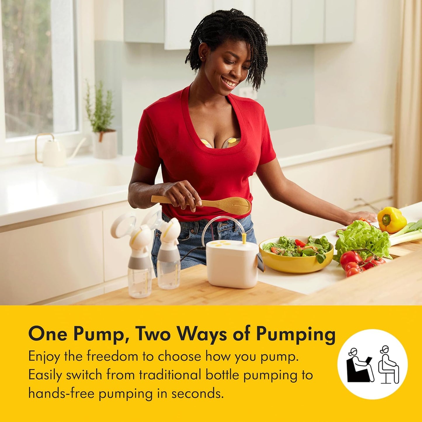 Medela Hands-Free Collection Cups 2-Pack Compatible with Medela Pumps - Excellent Condition