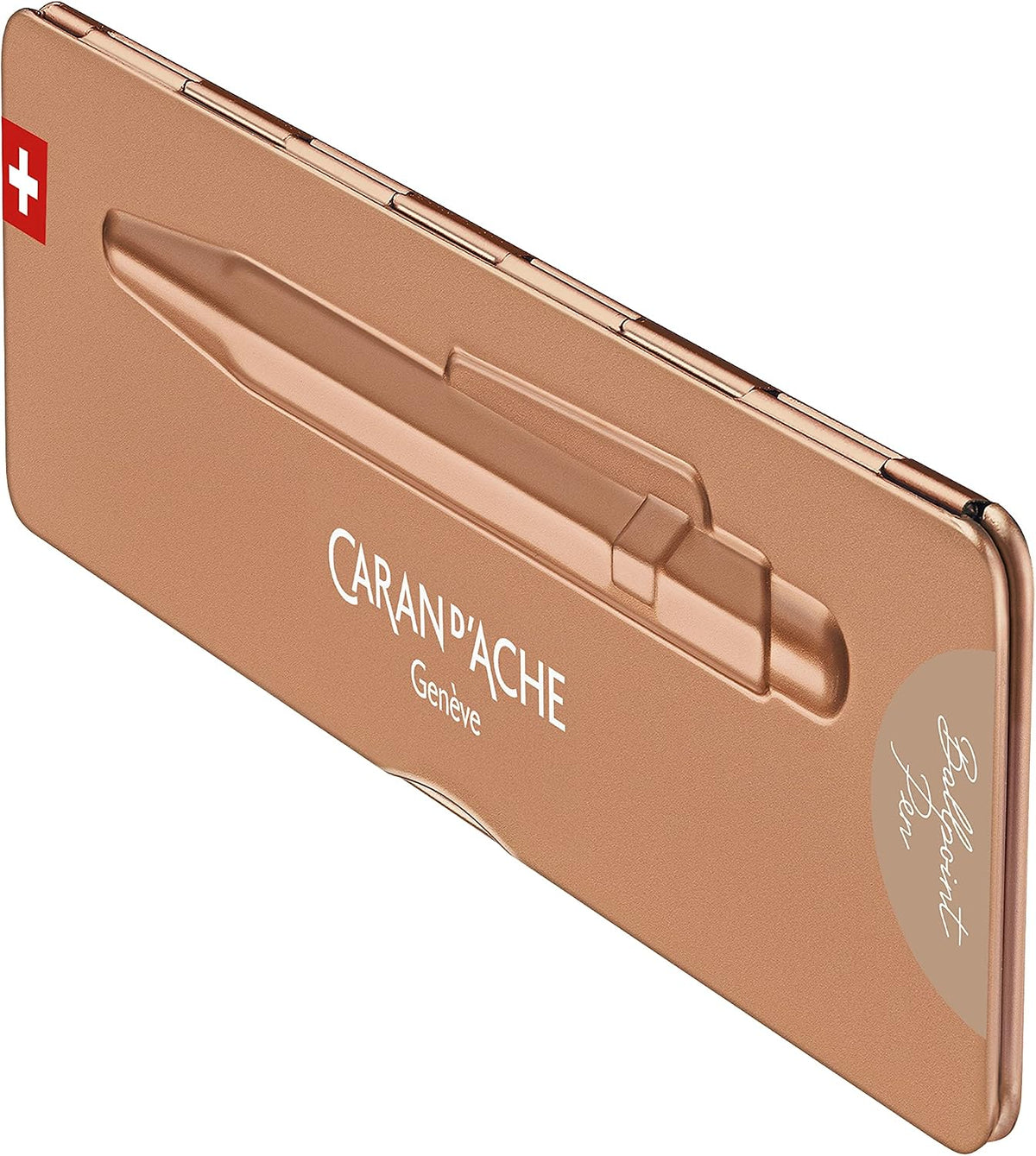 Caran d’Ache 849 Ballpoint Pen – Brut Rose, 849.997 - New Condition