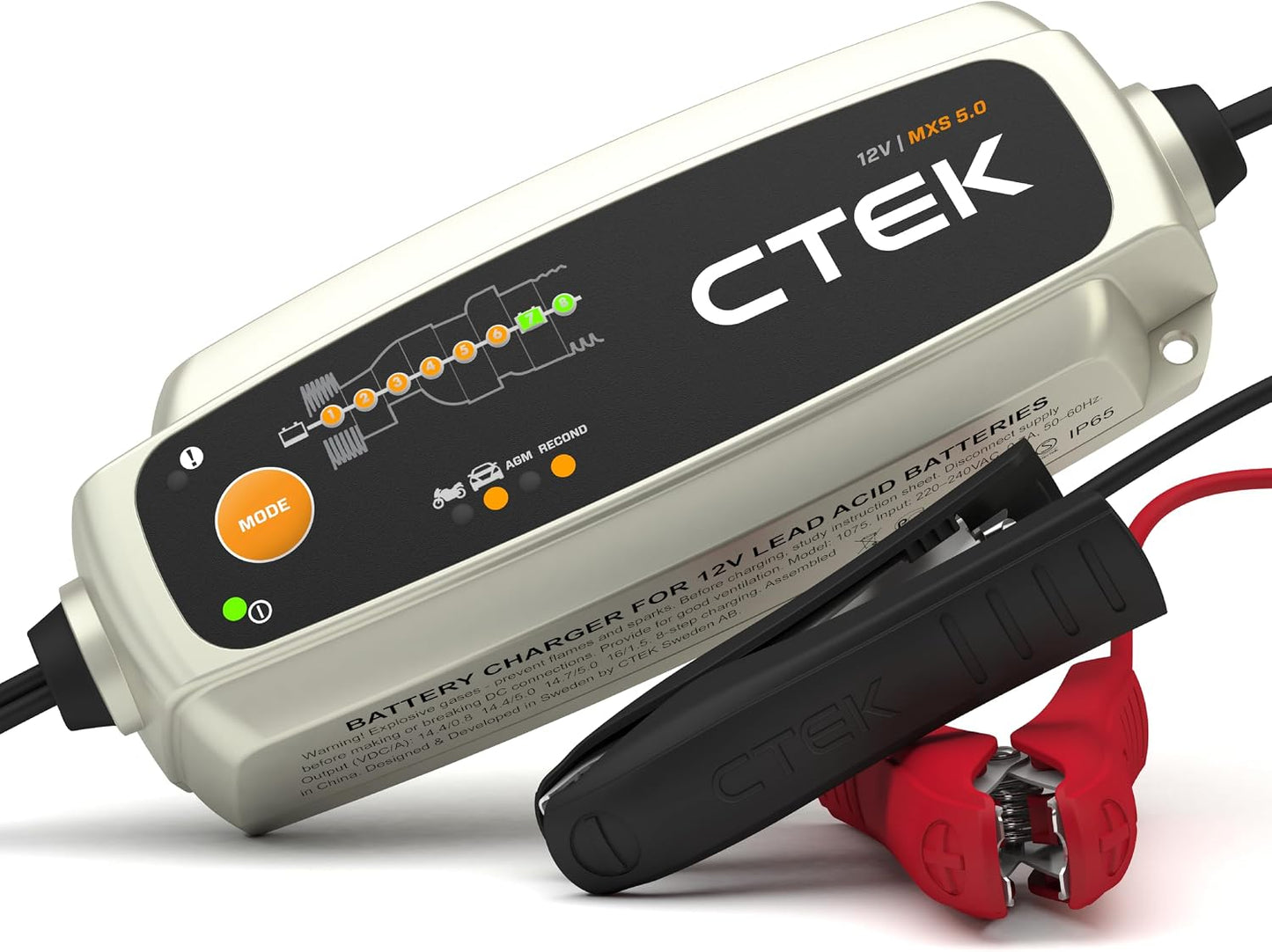 CTEK MXS 5.0 12V Smart Battery Charger & Maintainer - New Condition